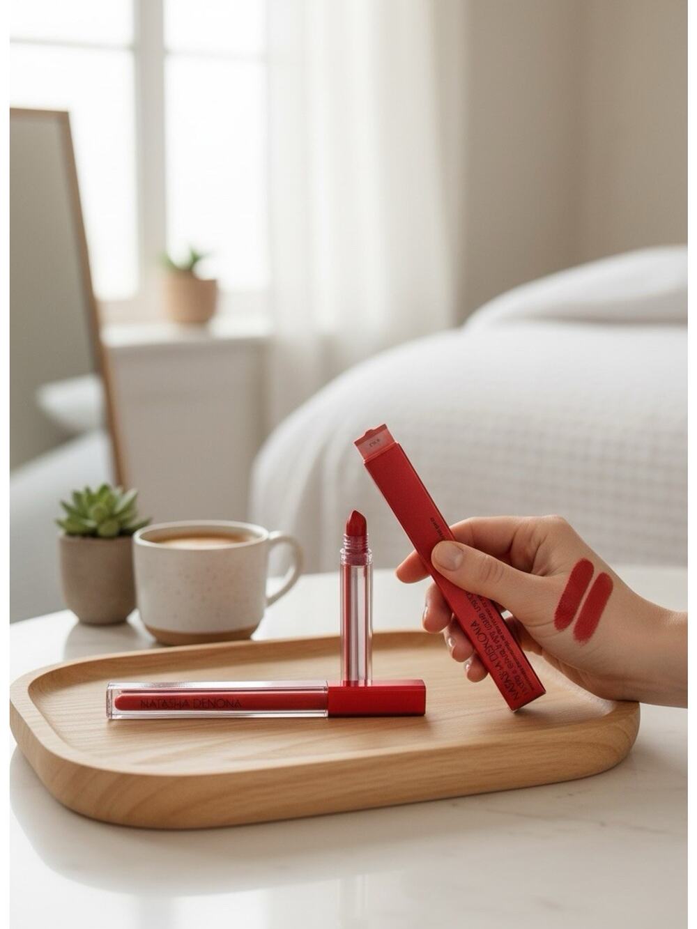 Natasha Denona I Need A Rouge Matte Liquid Lipstick, EVA Shade, 3.2 mL